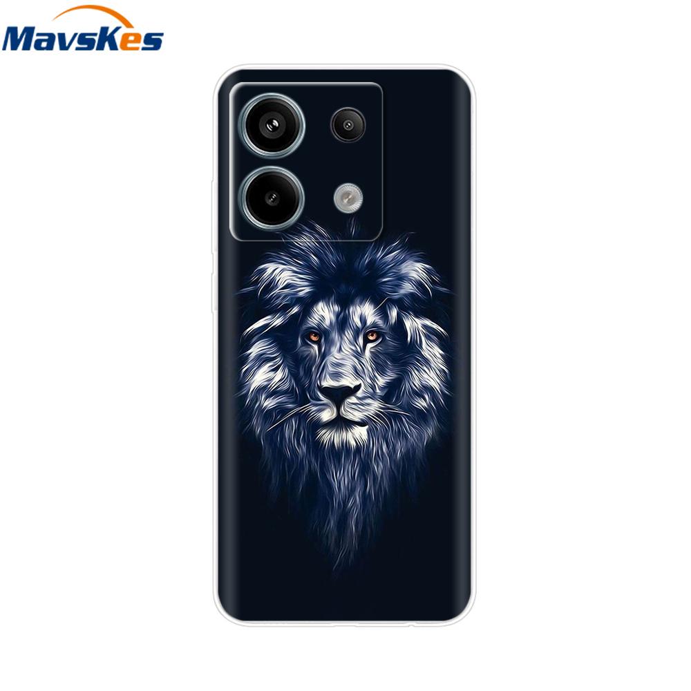 For Redmi Note 13 Pro 4G 5G Fundas Cover TPU Silicon Protective Case For Xiaomi Redmi Note13 13Pro Phone Clear Back Cover Bumper