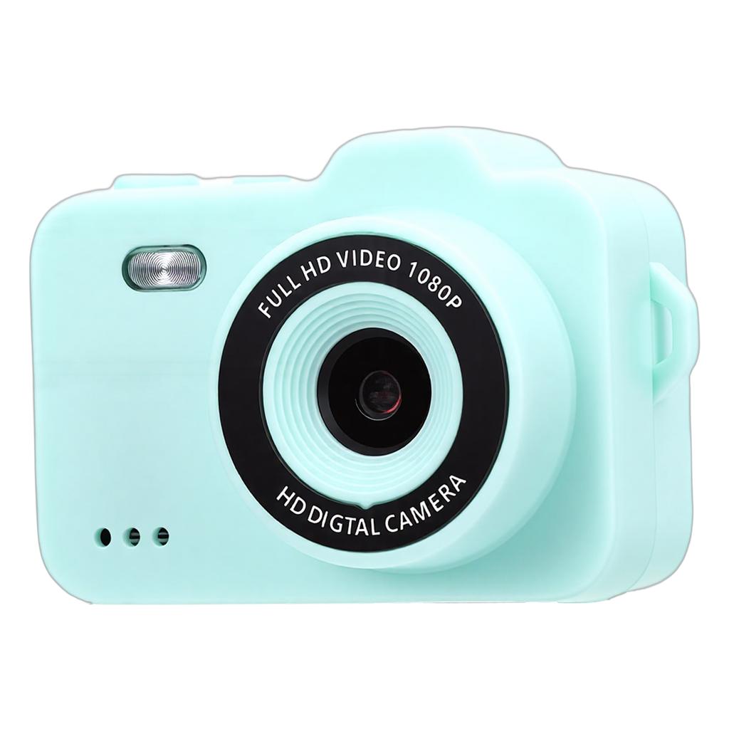 Small Digital Camera 0.96 Inch Screen 1080P Type C Rechargeable Compact Camera with Flash Filters for Travel