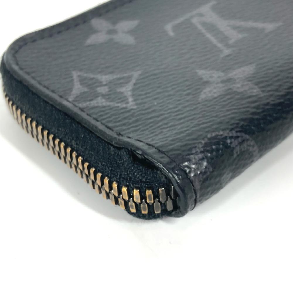 Louis Vuitton M63536 MonogramEclipse Portemone Jules Wallet Coin Case Coin Purse