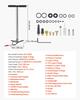 VEVOR PCP Hand Pump, 3 Stage, High Pressure Air Rifle Filling Stirrup Pump, 24.82 MPa 3600 PSI, with Oil-Moisture Filter, Pressure Gauge
