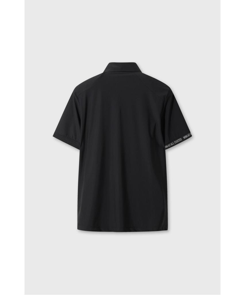 WAAC Player S Edition Men Emblem Basic Cool Polo Wmtcm26210Bkx