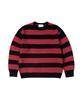 THEVINYLHOUSE Mohair Bold Striped Sweater Red (Vh2Dfuk603A)