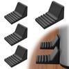 4Pcs Heavy Duty Trash Can Wall Protector Garbage Can Wall Protector  Square Round Garbage Bins