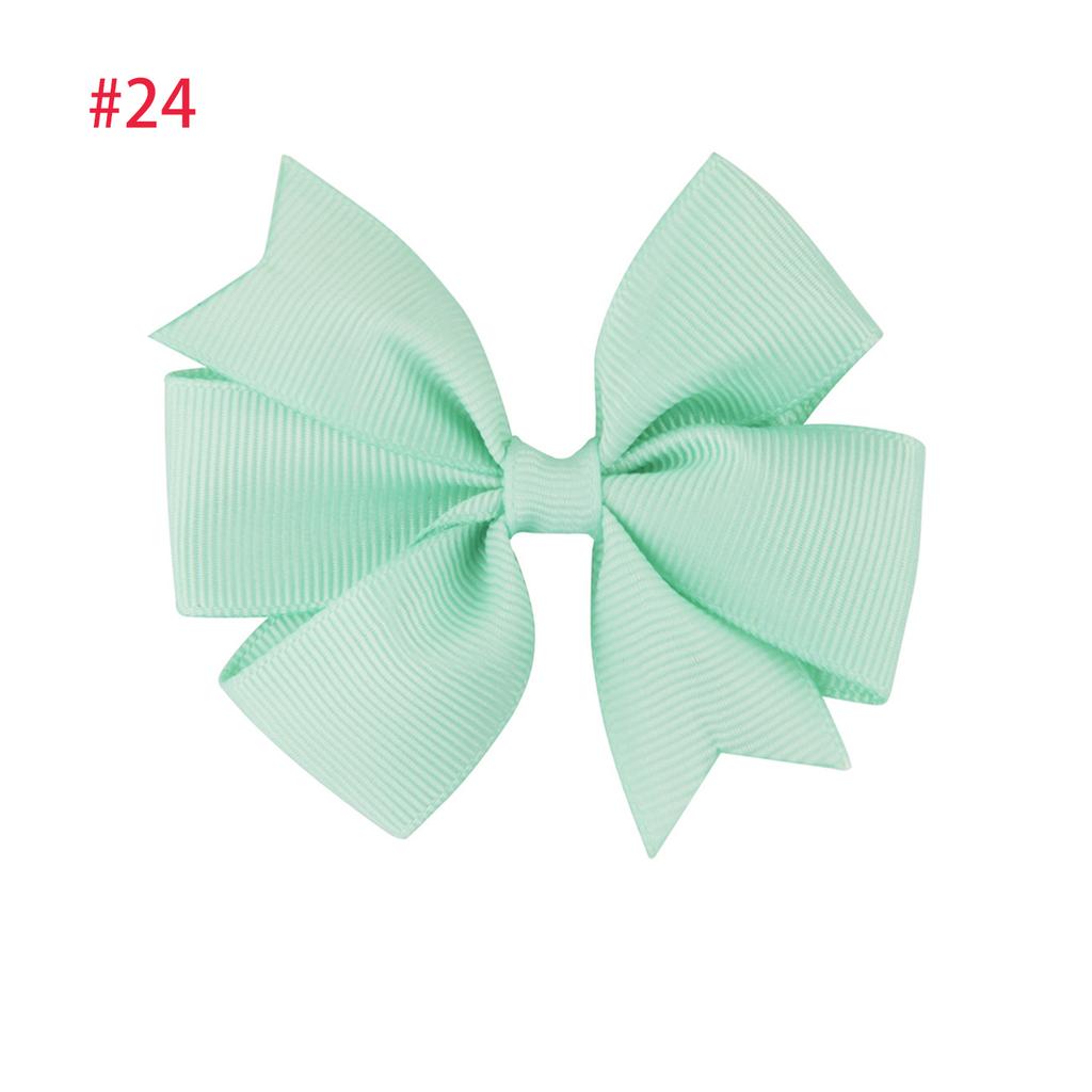 2 ks 3palcové mašle do vlasů pro dívky grosgrainová stuha dětské vlasové doplňky s aligátorovou sponou mašle pro malé dívky miminko