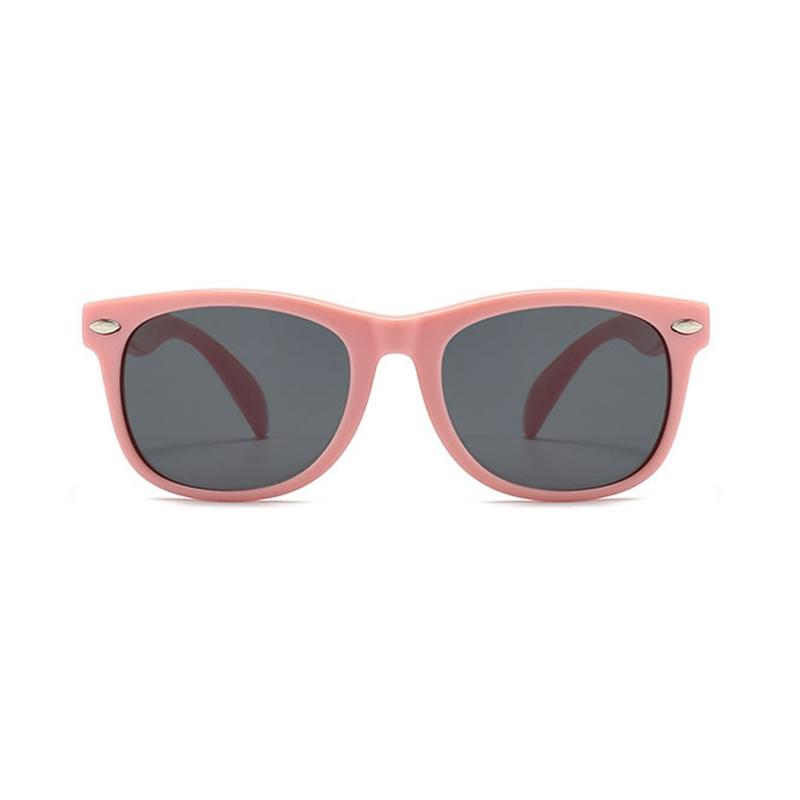 Kids Sunglasses Flexible Polarised Shades Sunglasses Indestructible Silicone Frame & ATC Lens Eyeglasses For Girls Boys