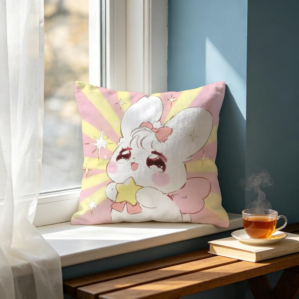 Cute SStarry Eyed Animaling Cushion Cover Cushion Cover Set Pcs X X X Pillowcase Decorative Sofa Home Decor