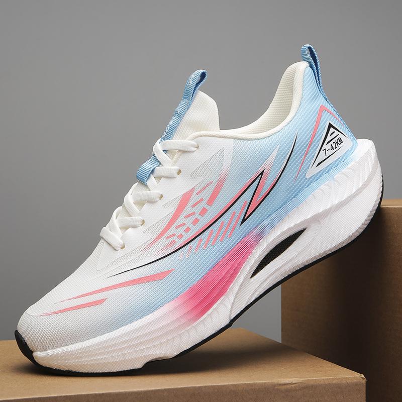 Running Shoes Speciality Marathon Men Sports Breathable Lightweight Carbon Board Women'S Comfortable Athletic Nonskid Sneakers