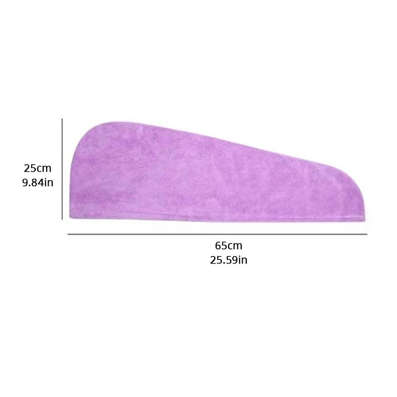1pc soft blow drying cap, coral velvet thickened bathroom hair towel, women's super-absorbent quick-drying shower cap