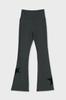 Hombadittingjeu Star Patch Flare Pants (Charcoal)