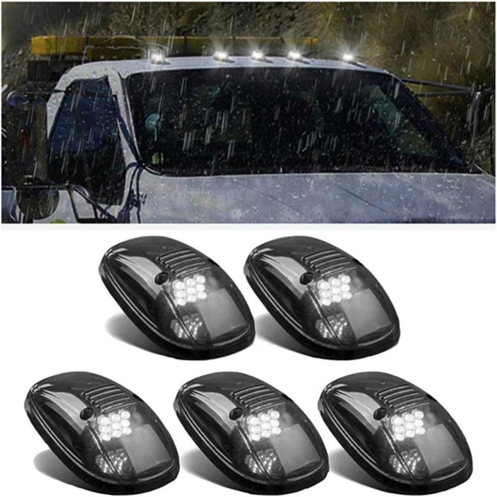 Amber No Drill Car Cab Lights Signal Lamp Head Light for Trucks/Cars/SUV Cars Accessories