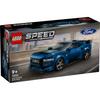 LEGO Speed Champions Ford Mustang Dark Horse Sports Car Toy Playset Model 76920 Building Blocks for Kids 9-11 Boys and Girls