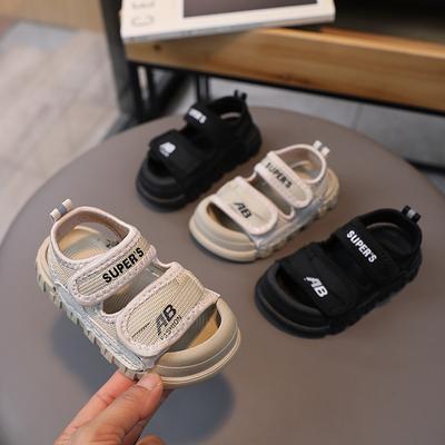 Summer Children's Sandals New Trendy Style for Young Boys and Girls, Beach Shoes, Sports Shoes for Baby Girls, Soft-soled Non-slip Children's Shoes