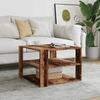 VidaXL Coffee Table Old Wood 58x58x40 Cm Engineered Wood, Side Table, Living Room Table, Side Table, End Table 856496