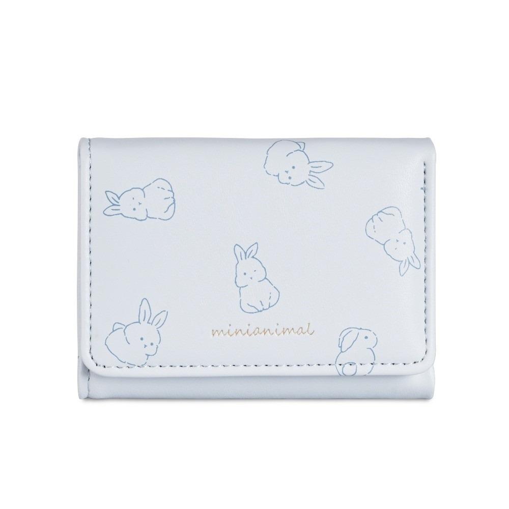 Cute Pattern Cartoon Trifold Wallet Korean-Style Pu Leather Coin Purse Card Holder  Shopping