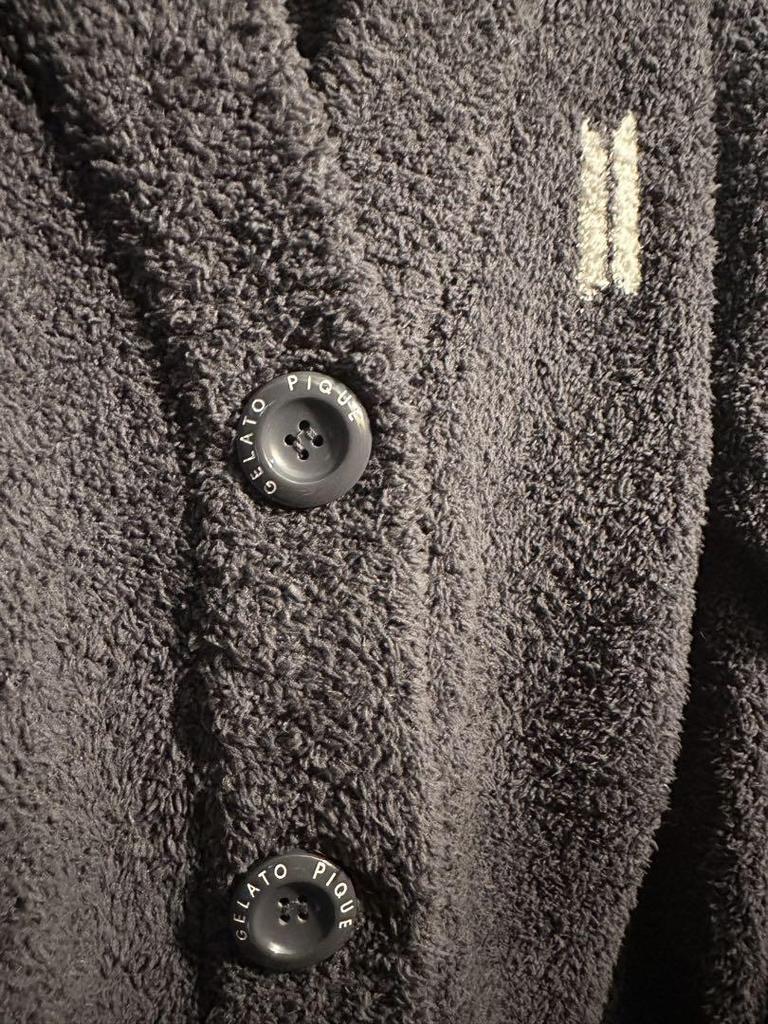 [USED] BTS X Gelato Pique Cardigan, Gray, M-L, Gelato Pique Japan Exclusive