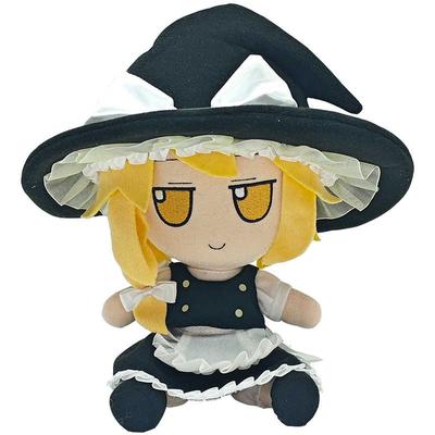 Stuffed 20cm Anime TouHou Project Cute Kirisame Marisa Plush Toy for Kids Fans Cosplay Birthday Holiday Gifts XMAS Room Collect