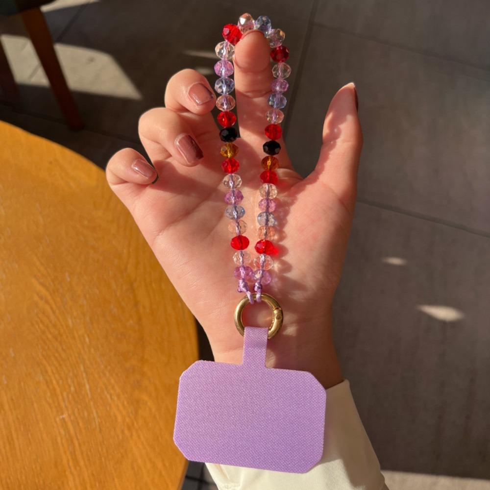 Kristallperlen Kristall Handybänder Lanyard Handyband Handykette Schlüsselbänder