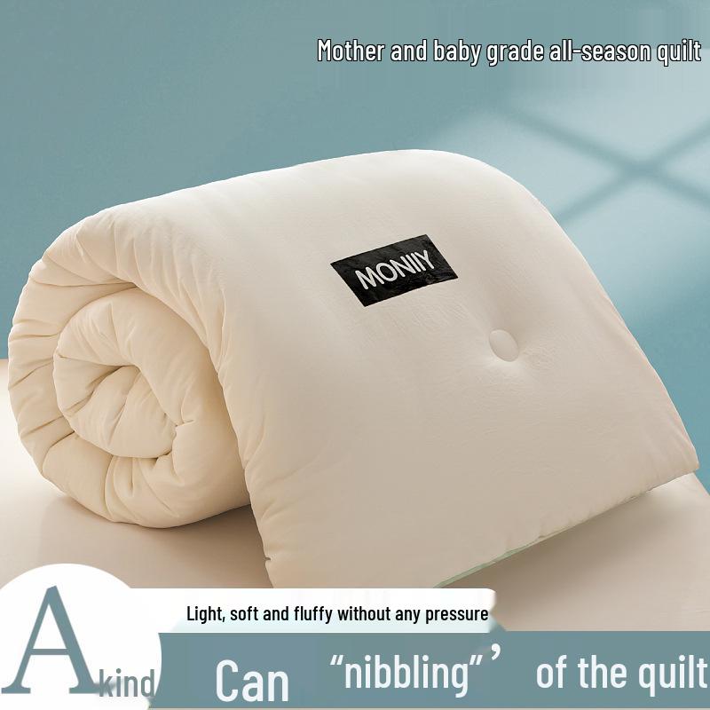 Class A All-Season Soybean Fiber Duvet: Thickened Winter Quilt, Spring/Autumn Comfort, Single-Person Warm Quilt with Gift Packaging