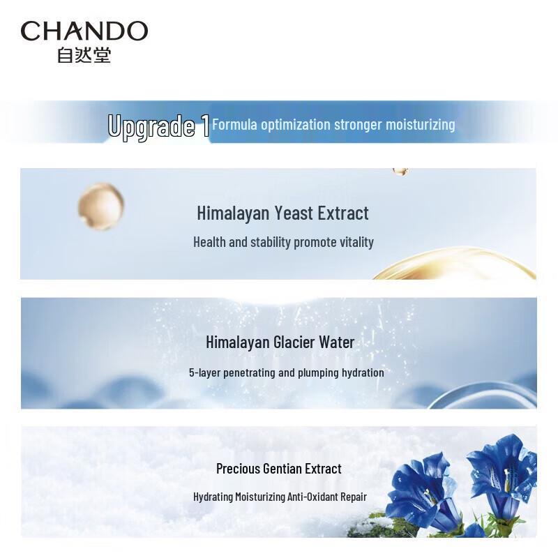 CHANDO Pure Hydrating Glacier Water