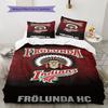 Frolunda Glory Povlečení Sada Prošívaných Přehozů Povlak na Peřinu Povlak na Polštář Domácí Dekorace Dárek k Narozeninám (1 * povlak na peřinu + 2 * povlak na polštář, bez jádra)