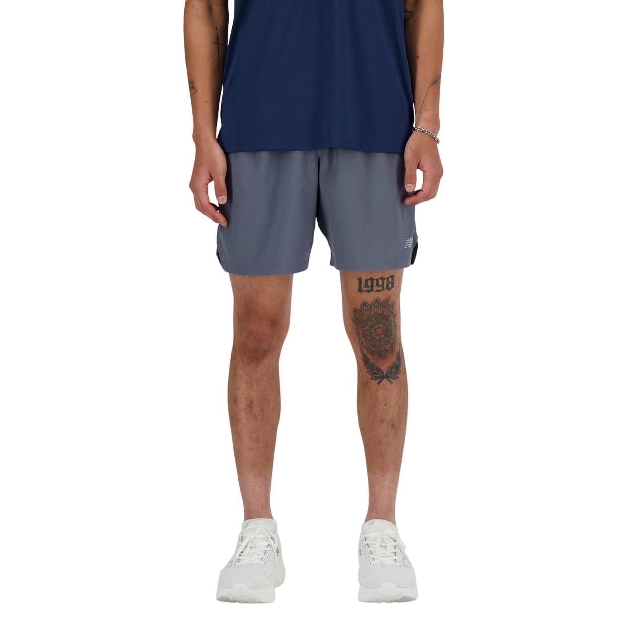 

New Balance RC Seamless Briefs Shorts Dry Shorts in GT 7-inch (MS41283) Men s Quick-Drying (Graphite)