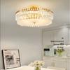 Luxury French Ceiling Lamps Living Room Chandelier Romantic Bedroom Ceiling Lamp Dining Table Decor Hanging Light Lustre Fixture