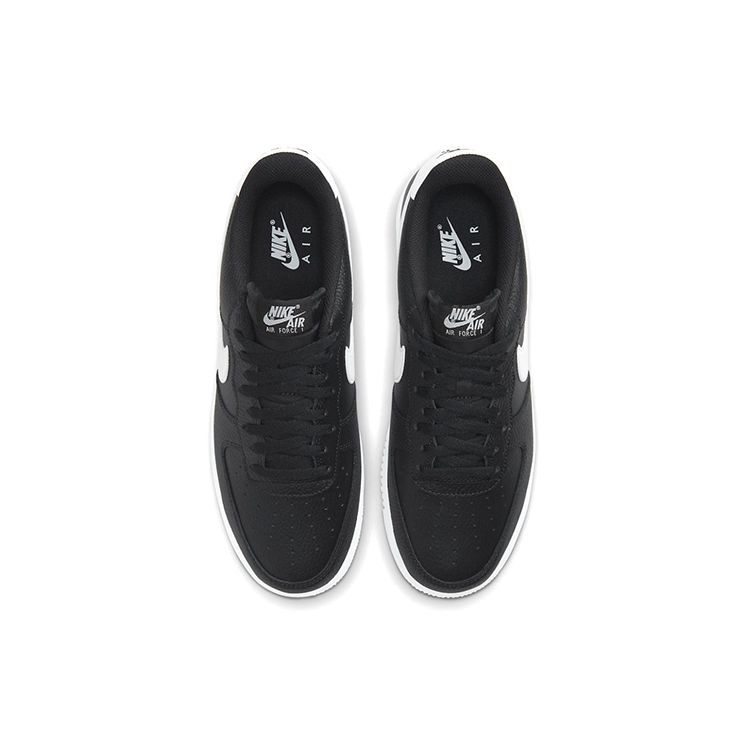 Nike Air Force 1 07 Schwarz Weiß Genarbt Herren Sneaker CT2302-002