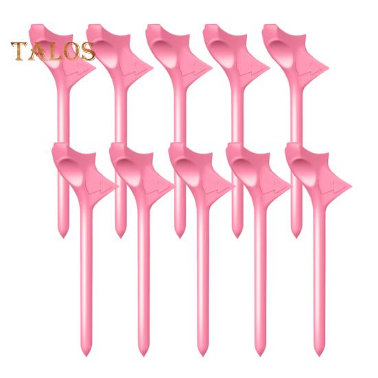 10Pcs Golf Nails Reduce Ball Rotation Friction Durable Plastic Golf Tee Golf Spin Reduction Device Golf Accessories