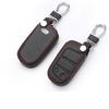 Premium Leather Key Cover for Jeep Liberty, Renegade, Grand Cherokee, & Compass