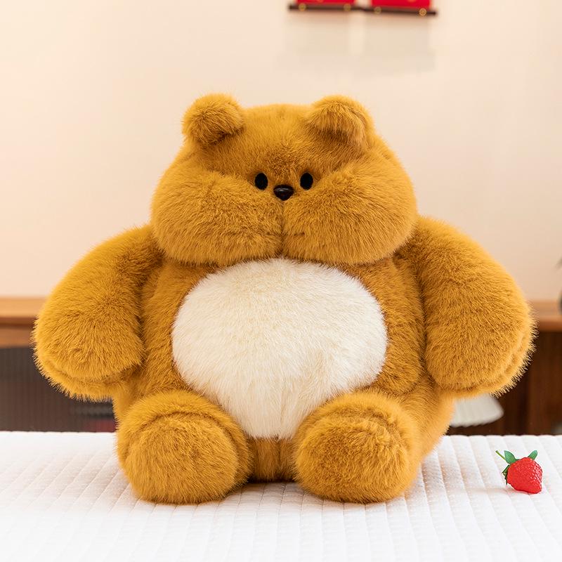 Dun Dun Bear To Rabbit: Cute Cartoon Plush Toy Doll for Kids' Birthdays