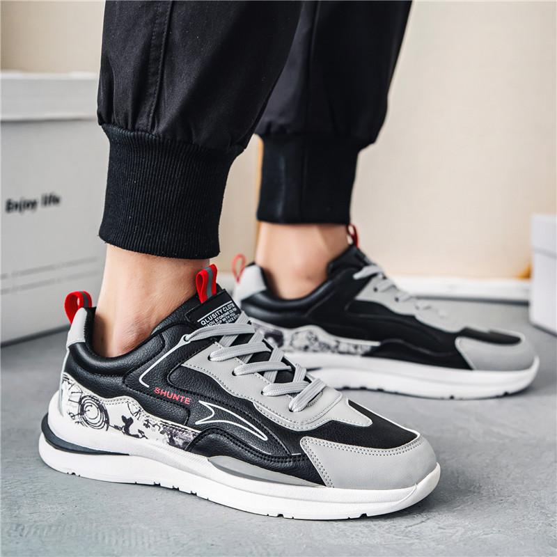 Mode Frühling Outdoor-Sportschuhe Herren Koreanische Version des Trends Lässige Laufschuhe Mode Ins Nische Alte Schuhe Plateauschuhe