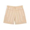 Puma Apres Court Striped Design Loose Mid Waist Casual Shorts Unisex Shorts Soft-Sand 628236-32