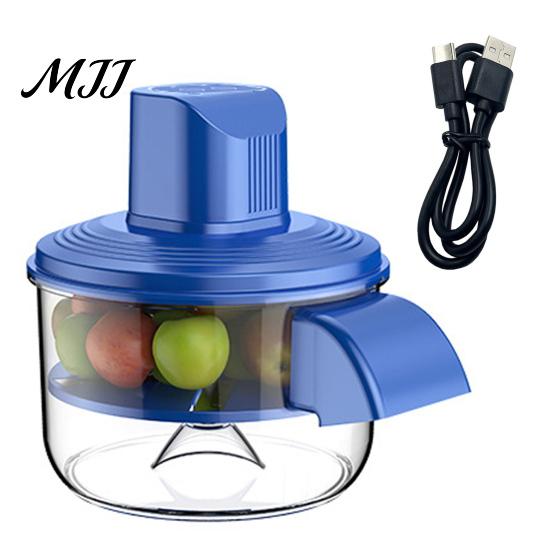 Outdoor Picnic Kitchen Tool Electric Grape Peeling Machine, USB Rechargeable Fruit Peeler, Portable Lightweight Skin Remover for Countertops