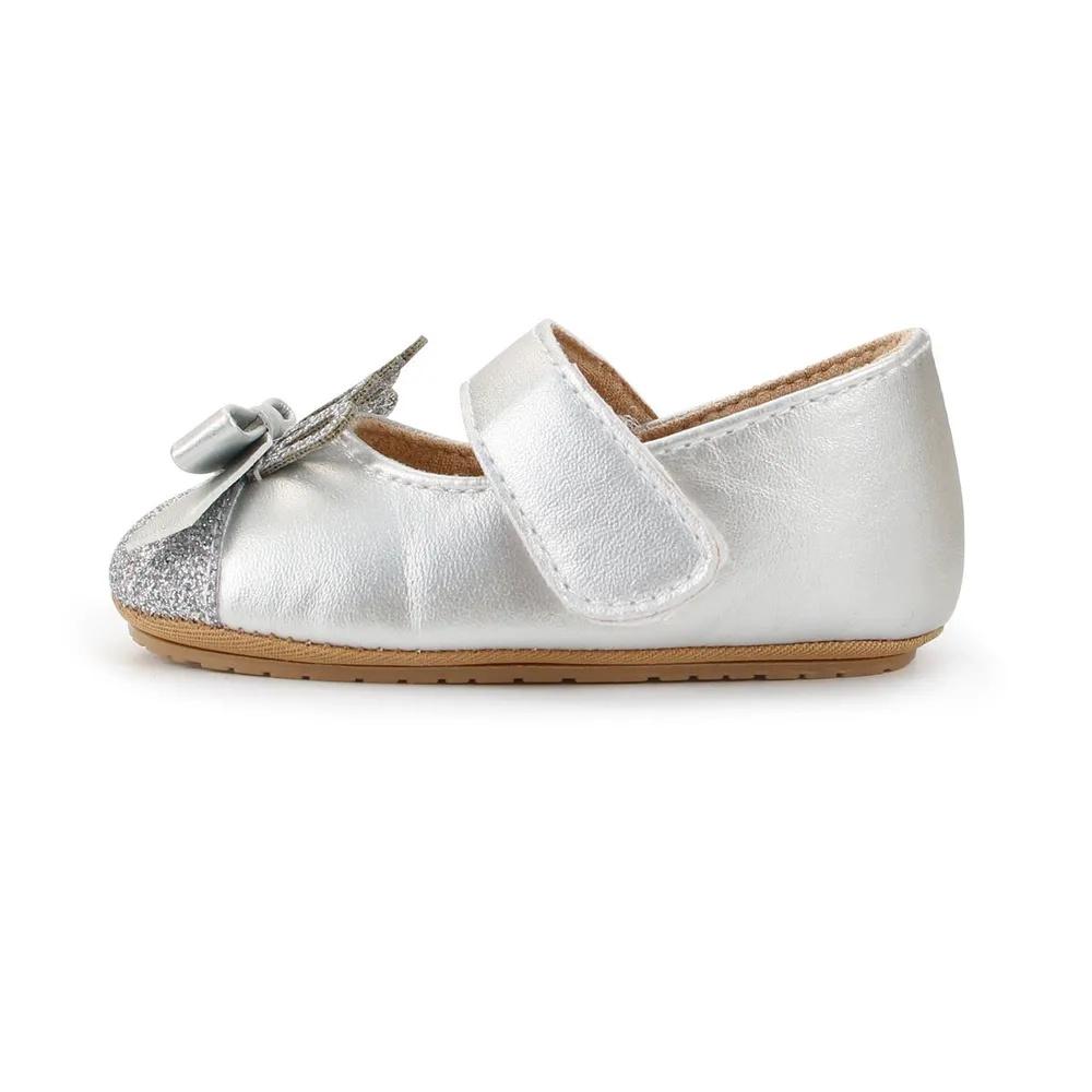 Baby Prinzessin Schuhe Weiche Sohle Kleinkind Laufschuhe Klettverschluss Bequem Flexibel Rutschfeste Sohle Säuglingsschuhe