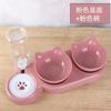 Food Bowl, Double Bowl, Automatic Water Bowl, ,tipping Food Bowl, Dog Pet Supplies