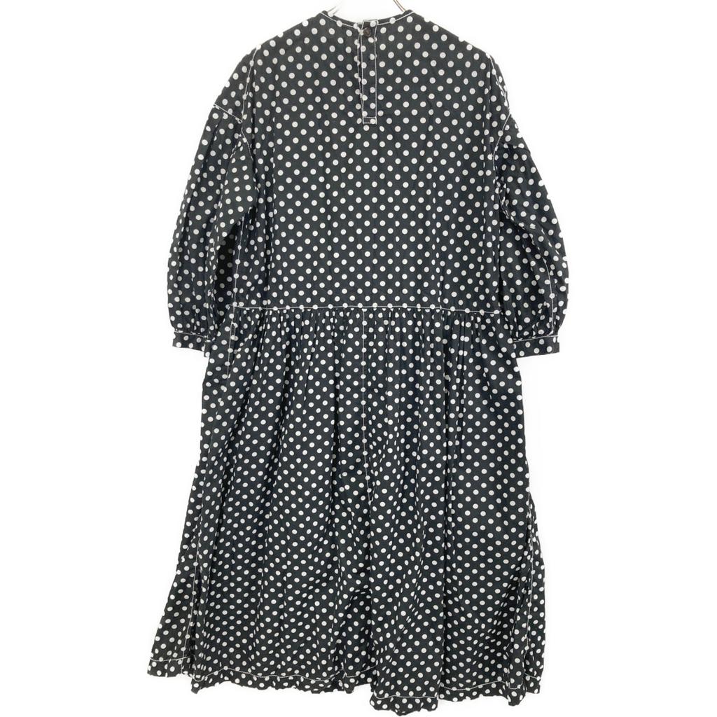 tricotCOMMEdesGARCONS TG-O011 2020 Black Dot Flare Dress dress M blackUsed