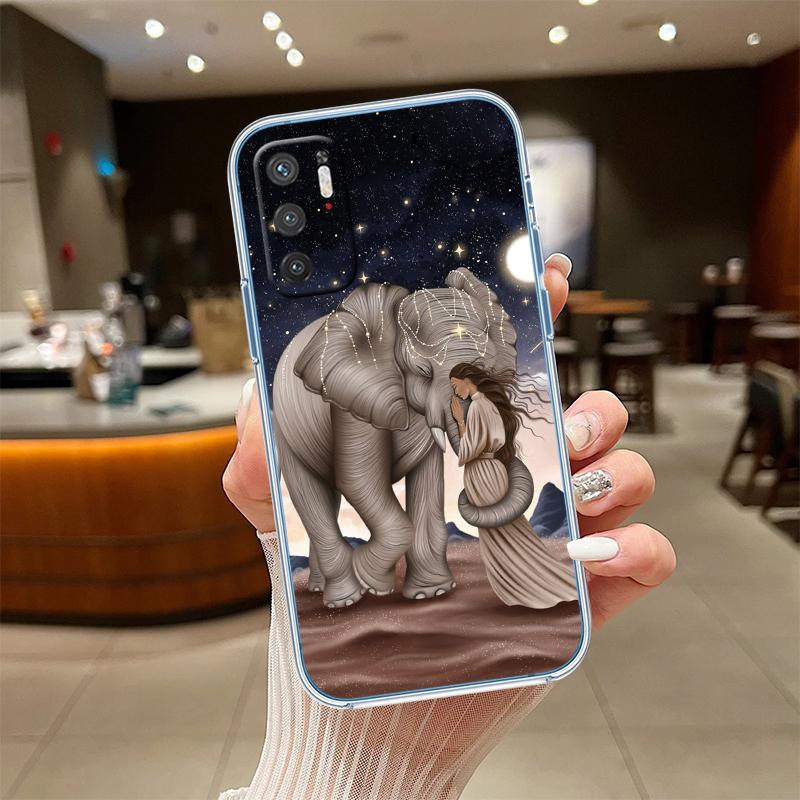 RE5 Animal Elephant Phone Case for Motorola Moto G10 G20 G30 G31 G32 G34 G35 G41 G42 G50 G51 G52 G55 G60 G60S G62 G71 G72 G75