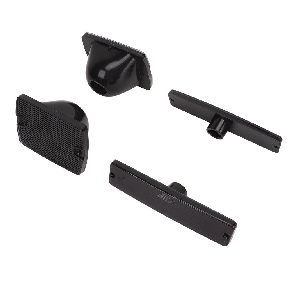 4PC Side Marker Light and Turn Signal Light Housings 56001378 Replacement for YJ