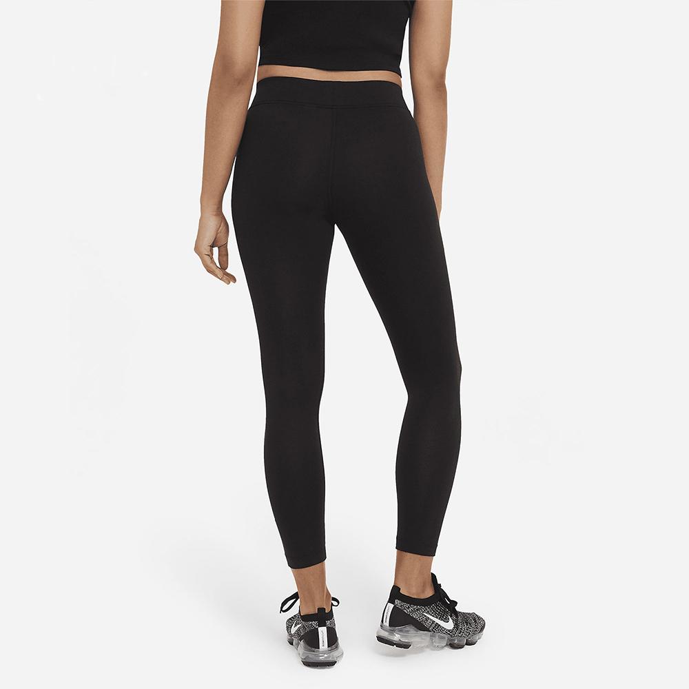 Nike Sportswear Essential 7/8 Solid Color Windproof Athletic Leggings Women Leggings Black CZ8533-010