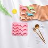 7 Cavity Sausage Dogs Silicone Mold 3D Fondant Mold DIY Cake Ornament Mold