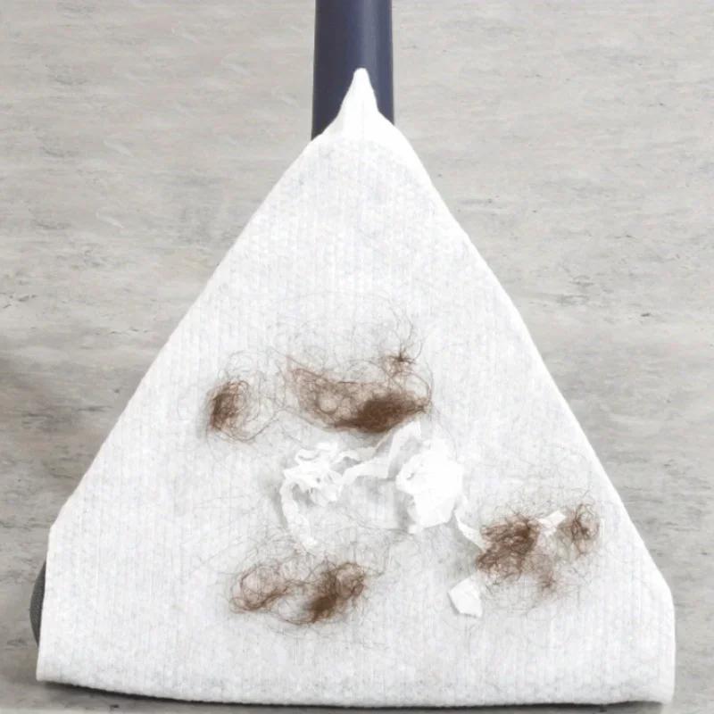 2 bucăți, tampon de înlocuire pentru mop triunghiular reutilizabil, pânză de mop triunghiulară, cârpă de schimb pentru mop lavabilă și durabilă