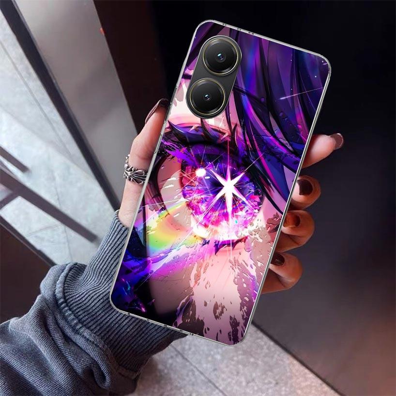 Oshi No Ko Phone Case For Xiaomi Poco X5 X6 X7 Pro F7 Ultra M7 Redmi 15C 15 13C 13 12C 12 10 10C 10A 9 9C 9T 9A Cover Poco X3 X5