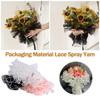 Lace Flower Packaging Flower Bouquets Wrapping Paper Creative Wedding Party Florist Supplies