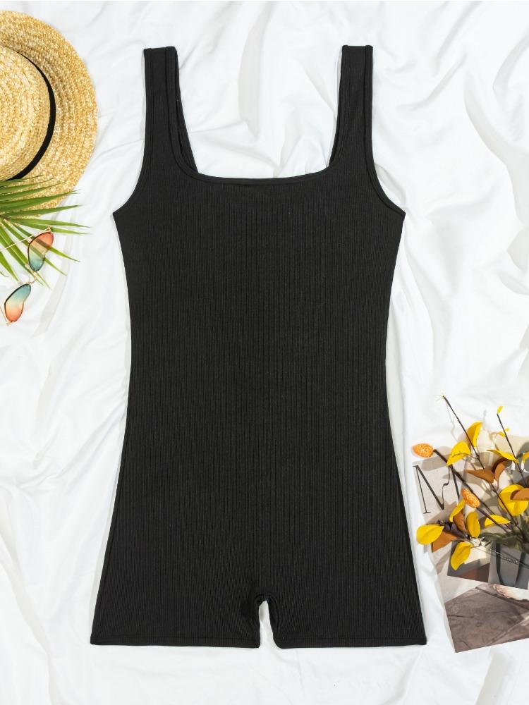 Shorts One Piece Yoga Jumpsuit Seamless Sports Fitness Wear Sexy Slim Hip Lifting Women Fashion Beach Vacation Casual Wear