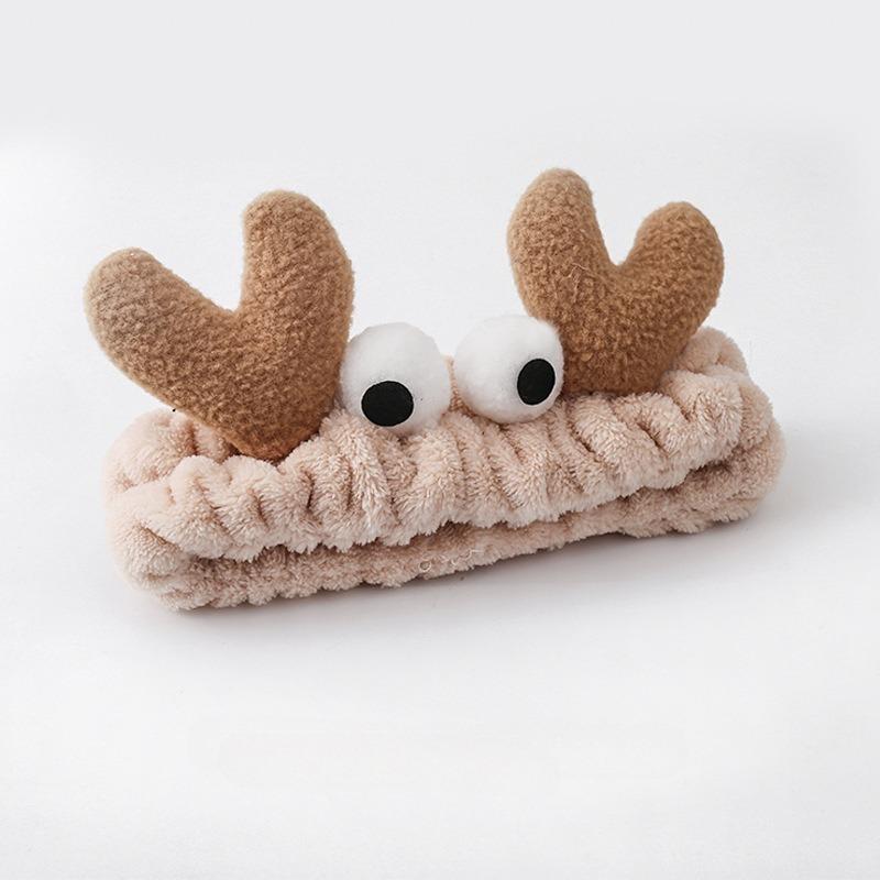 Πλύνετε Πρόσωπο Λαστιχάκια Μαλλιών Μαλακή Βελούδινη Κεφαλόδεσμος Αυτιά Ζώων Αθλητική Κεφαλόδεσμος Για Γυναίκες Κορίτσια Μακιγιάζ Δαχτυλίδι Μαλλιών Μόδα Αξεσουάρ Μαλλιών