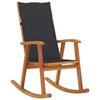 Day and Night - Day and Night Rocking Chair with Solid Acacia Wood Cushions