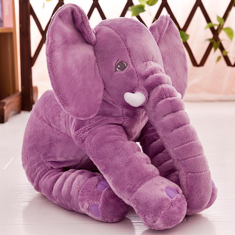 Nueva Muñeca Elefante Bebé Elefante Durmiendo Calmante Juguete de Peluche Muñeca Linda