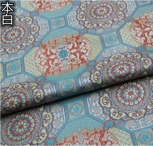 Thick Chinese Brocade Fabric With Dragon Pattern Material For Sewing 100% Polyester DIY Gift Box Sewing Packaging Cloth
