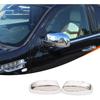 Car Door Rear View Mirror Cover Cap Compatible with Cadillac Escalade 2007-2014,ABS Car Outside Side Rearview Mirror Cover Trim Accessories (Sliver)