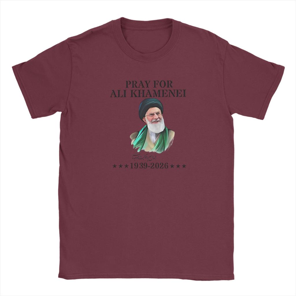 SSeyyed Ali KKhaUnisexei T Shirt Summer Harajuku T Shirts Unisexs 100 Cotton Crew Neck Oversized Top Tees Short Sleeve Y2K Tops